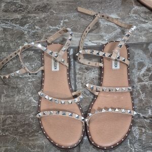 Studded Tan Sandals